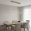 Luminaire suspendu pour îlot de cuisine en aluminium-1845653022