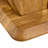 Modern Minimalist Wood-Tone MDF Coffee Table Set (Square + Rectangular)Wood Colour,MDF Coffee Table,Wood-Coloured Textured Decal,Side Table.