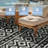 Southwestern Black/White Indoor/Outdoor Area Rug-325342614