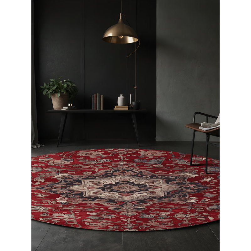 Tapis noir soyeux et moelleux, Carré 3 pi