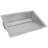 Ruvati 20 x 14 inch Brushed Stainless Steel Undermount Ramp Bathroom Sink Stainless Steel-101340841