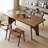 Simple Solid Wood Rectangular Dining Table