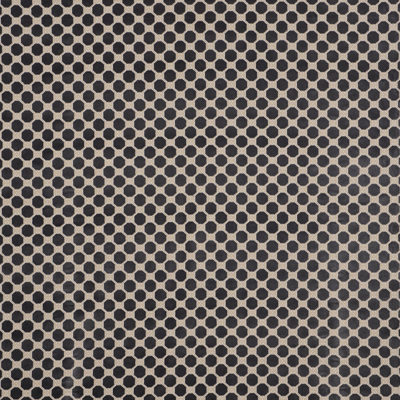 Tissu de velours Octavia, Onyx