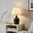 Birdsboro 19.4” Ceramic Table Lamp with Linen Shade-545061039