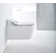 Me by Starck 1.28 GPF (Water Efficient) Elongated Wall Mounted Toilet with High Efficiency Flush