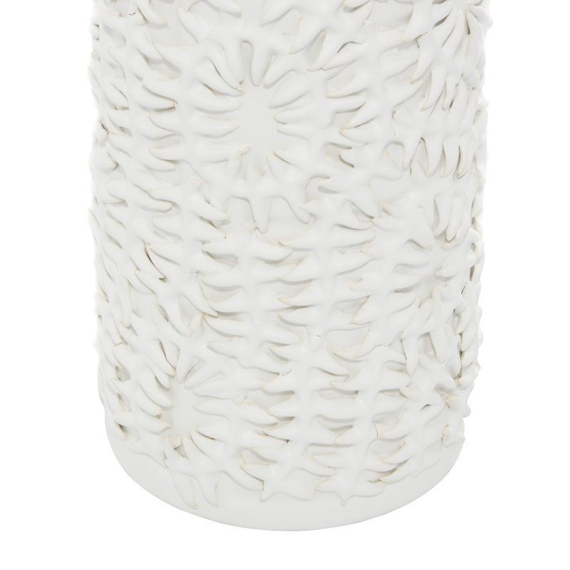 Vase de table Kaden, H 20,65 po x l 6,3 po x P 6,3 po