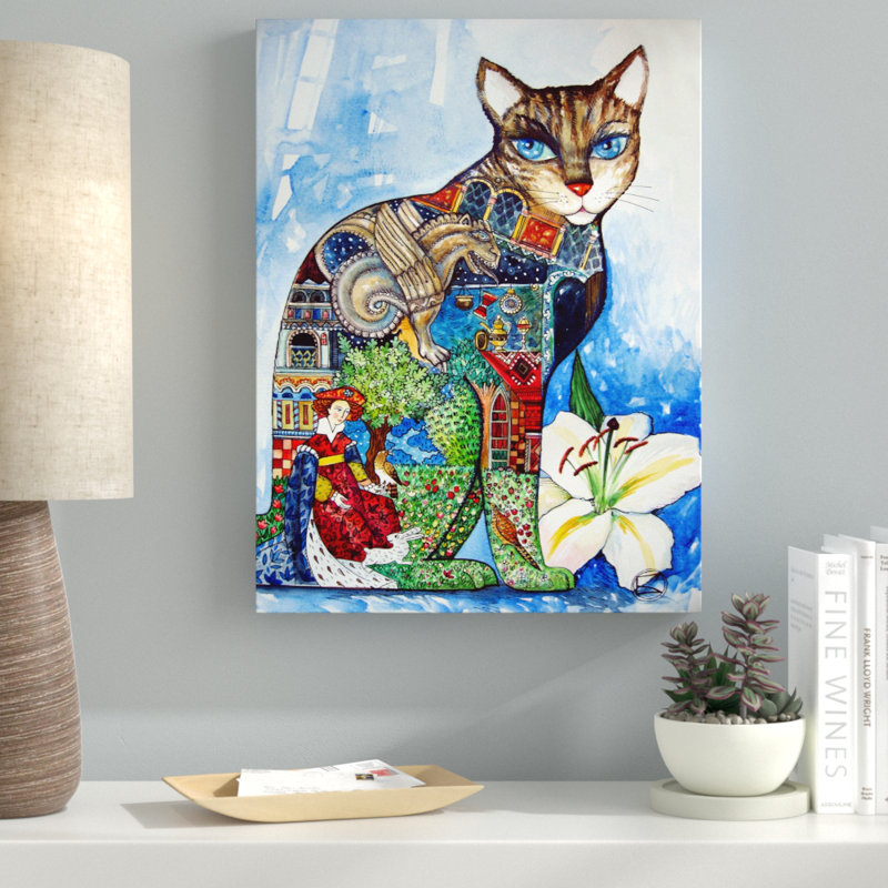 « cat iii », reproduction d’impression sur toile tendue, H 24 po x l 18 po