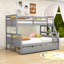 Lit superposé simple en bois 2 tiroirs Byron-1118284807