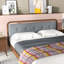 Lit plateforme tapissier Hodaya
