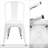 Lilian 18.1'' H Metal Stacking Side Chair-480590600