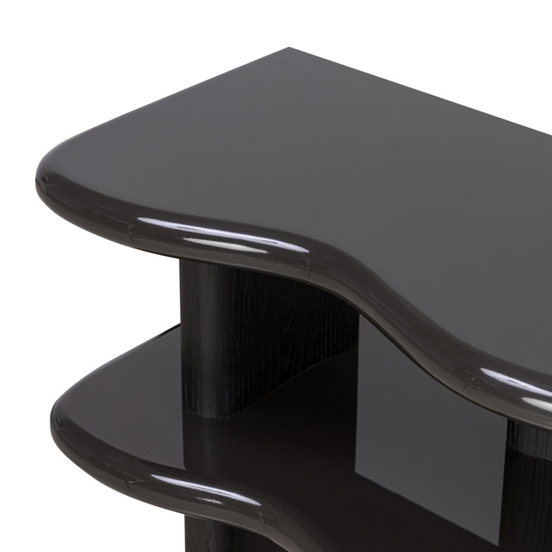 Salton Bookshelf-Worn Black Oak