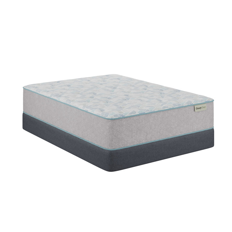 BeautySleep Slumberscape Firm Quilted Mattress Set with Standard Profile 9" Foundation, California King, 13.75''