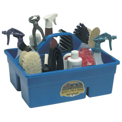 Little Giant Heavy Duty Multi Purpose Plastic Tote Box Storage Organizer
