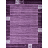 Desdemona Geometric Violet Area Rug