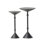 Printa Nesting End Tables-Black Antique