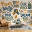 Papier peint motif typographique «Motivation»-709263154-709263158