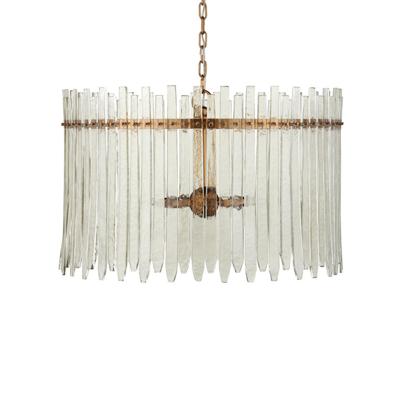 Electra 6 - Light Iron Chandelier