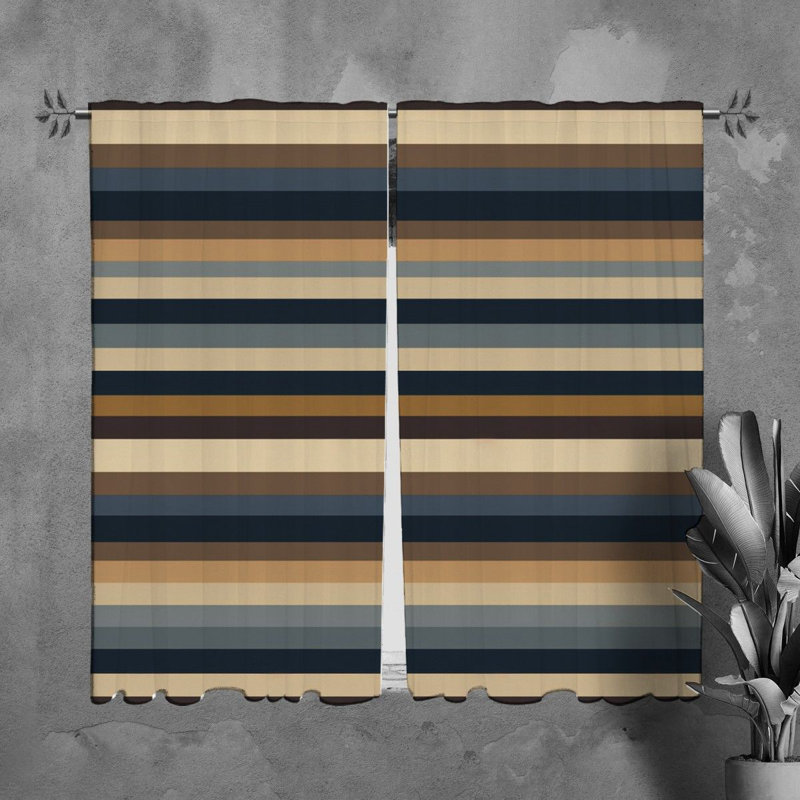 Kallu Room Darkening Curtain Pair, 20" W x 61" L