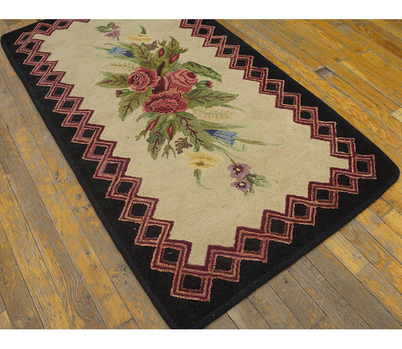 Tapis crocheté One-of-a-Kind American