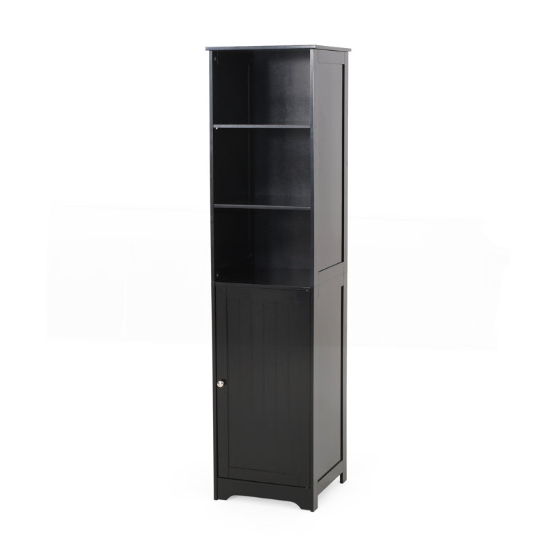 Armoire de salle de bain avec intérieur spacieux et design moderne