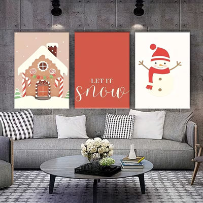 3 Piece Wrapped Canvas Print