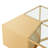 Coger 3 Piece Abstract Coffee Table-533141181
