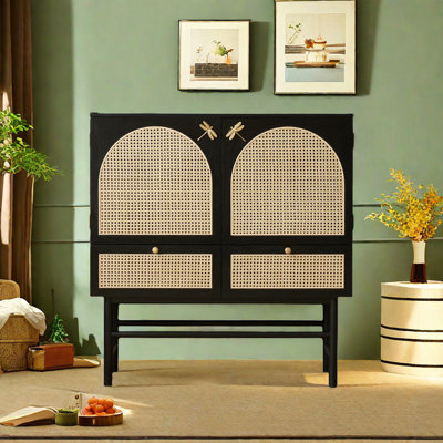 Armoire d'appoint robuste et durable en bois massif