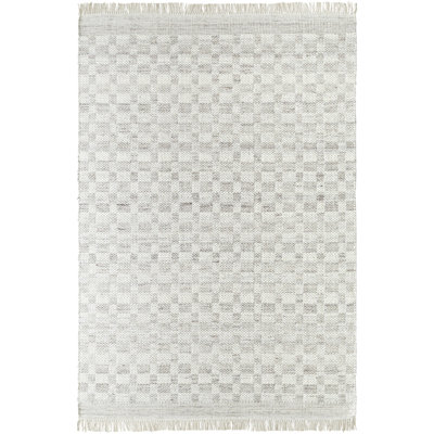 Tapis gris / ivoire Lavande