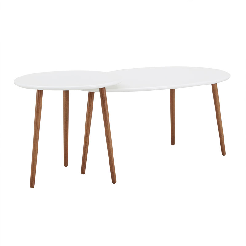 Ensemble de tables basses 2 pièces Hermogène