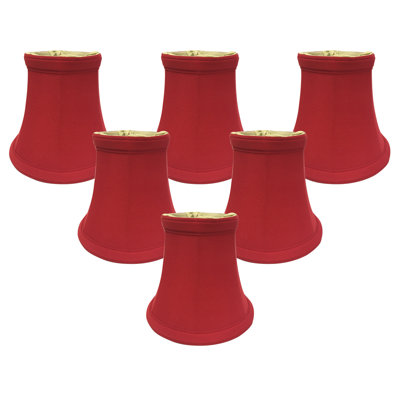 4.5'' H Silk Bell Candelabra Shade