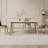 Contemporary Oak Dining Set with Chairs-107533240