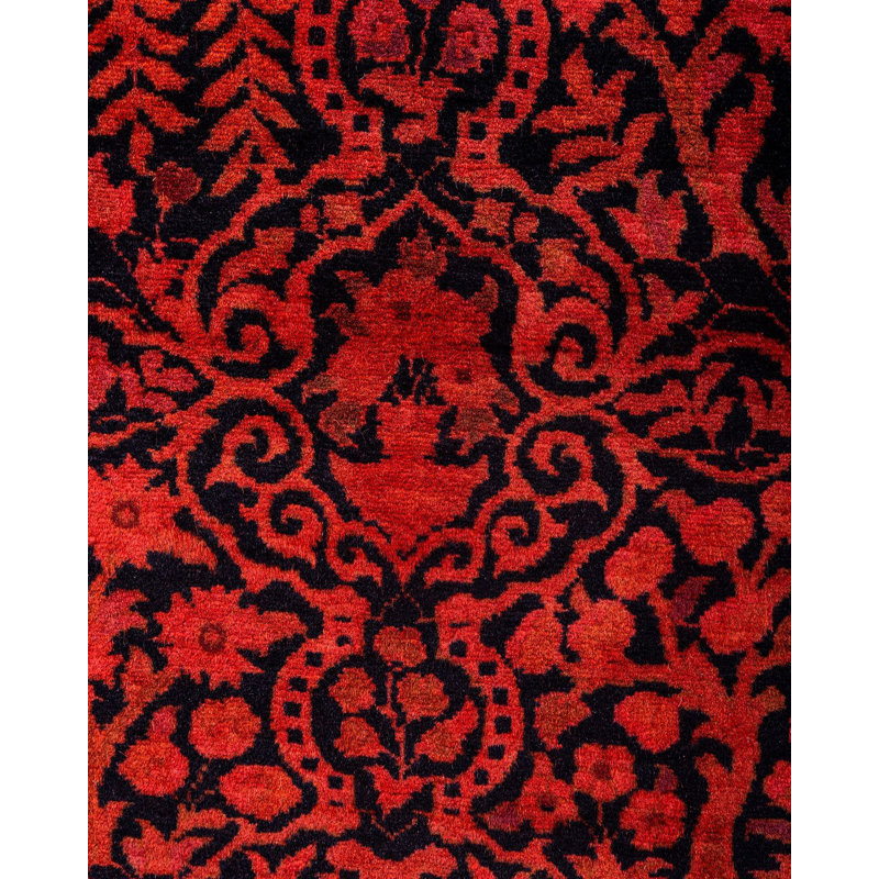 Overyed One-of-a-Kind Runner 3' X 10'7" Hand Knotted Area Rug