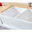 Arcticstone 33" x 18" Double Basin Farmhouse/Apron Kitchen Sink