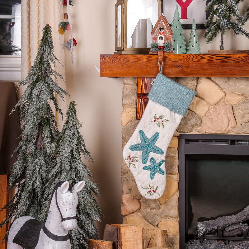 Blue Starfish Stocking