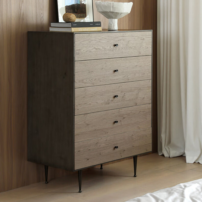 Commode d'appoint style rétro américain