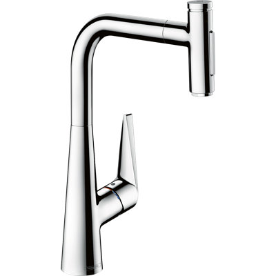 hansgrohe Talis Select S HighArc Kitchen Faucet, 2-Spray Pull-Out, 1.75 GPM