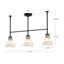 Luminaire suspendu linéaire à 3 lumières pour îlot de cuisine Westlake-66310778