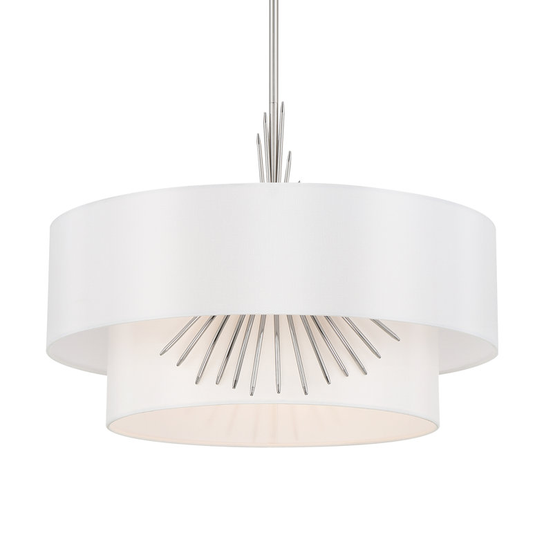 Eian 3 - Light Dimmable Drum Chandelier
