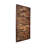 Rustic Abstract Wall Decor on Solid Wood