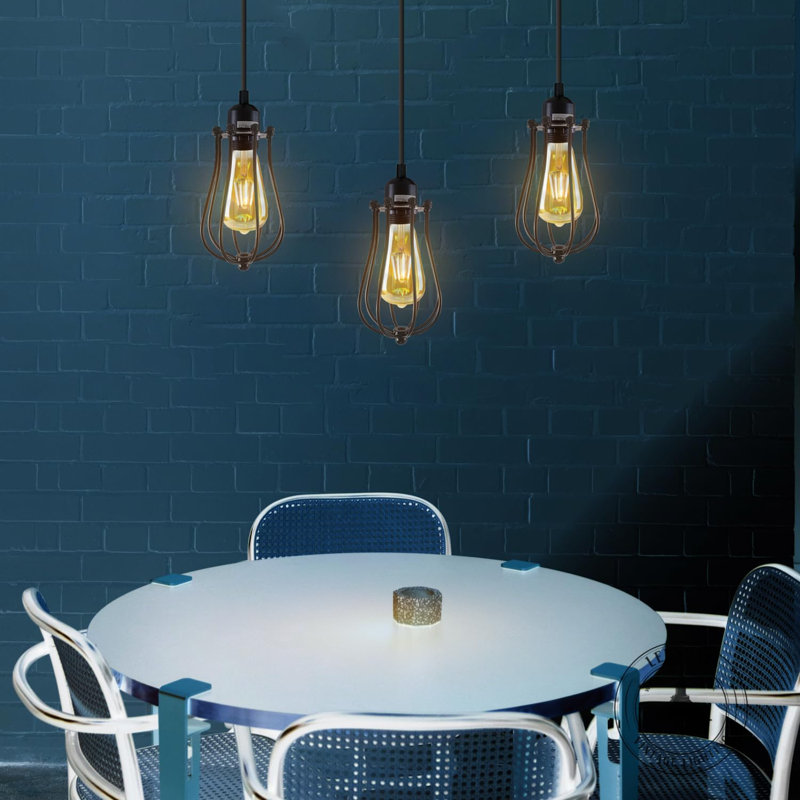 3 - Light Pendant, Black