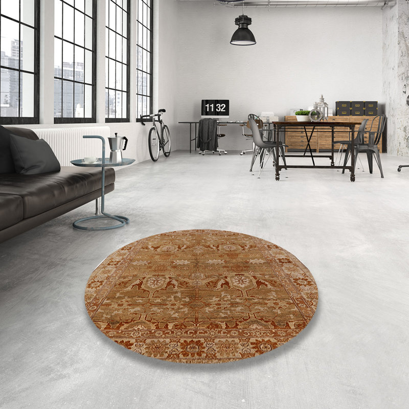 Ghevont Oriental Indoor Rug, Round 7'