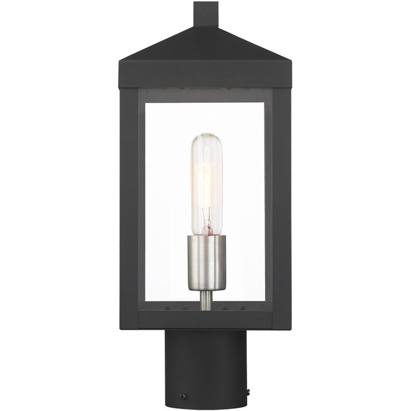 Clarese Transparent Lantern Head, Black