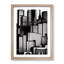 Monochrome City Skyline - Wall Art-253258955-253258805