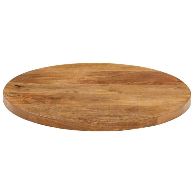 Table Top Solid Wood Mango, Oak, 2.5cm H x 50cm W x 50cm D