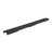Linear Grid Shower Drain With Leveling Feet In Matte Black