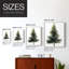 «Christmas Holiday Art» DCCCLxxx, reproduction encadrée - bois massif-599154254-599154255