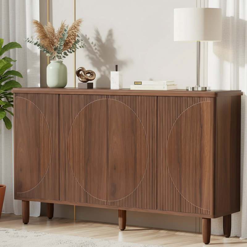Mangue 59.4 Sideboard, Deep Brown