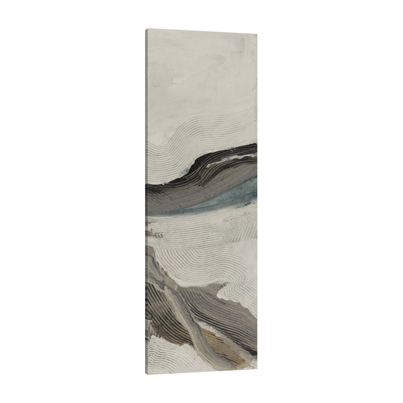 «Down Stream Flow 3» par Smith Haynes - impression sur toile tendue, H 45 po x l 15 po x P 1,5 po