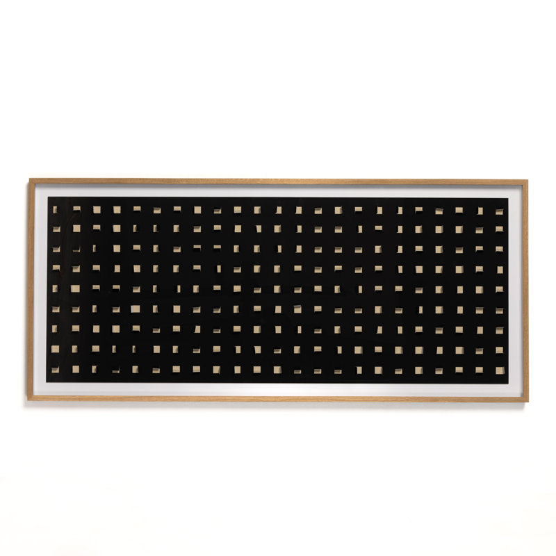 See Through Black Oak Painting by Four Hands Art Studio