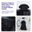 Ensemble de draps en molleton ultra doux Microplush - Grand, noir-117002903-117002904